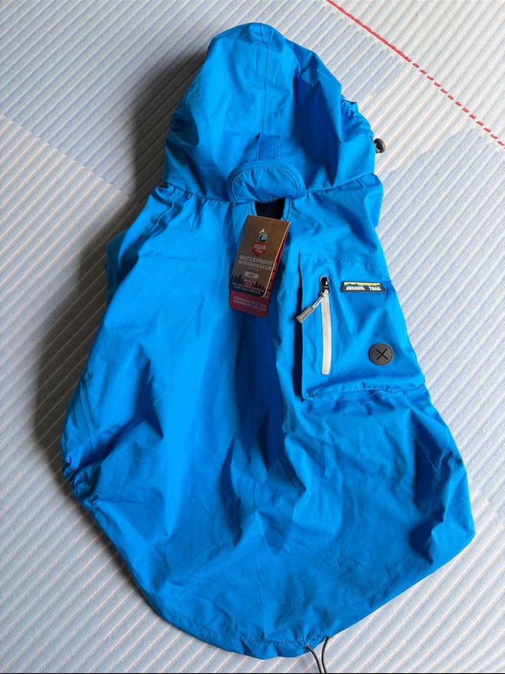 Arcadia Trail Waterproof Hooded Dog Rain Jacket